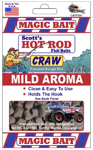 Picture of MAGIC BAIT HOT ROD MILD AROMA CRAW 2OZ BAG MA-CRW