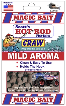 Picture of MAGIC BAIT HOT ROD MILD AROMA CRAW 2OZ BAG MA-CRW