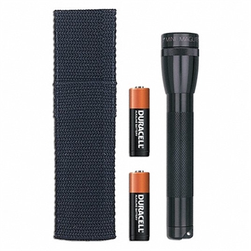 Picture of Maglite 2 AA-Cell Mini Flashlight w/ Holster M2A01H