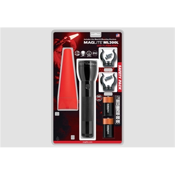 Picture of Maglite 2 D-Cell Roadside Safety Pack ML300L-I201G