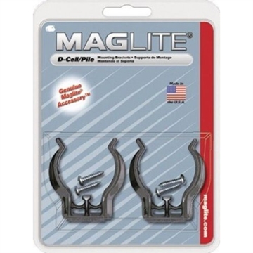 Picture of Maglite D-Cell Mounting Bracket (2 Pack) ASXD026