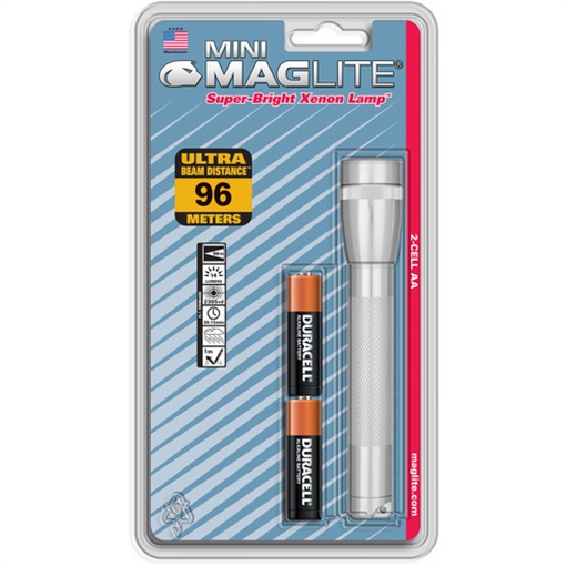 Picture of Maglite M2A Mini Magazine 2 AA-Cell Flashlight M2A106