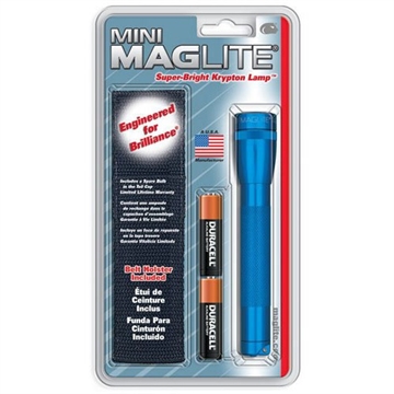 Picture of Maglite M2A Mini Mag 2 AA-Cell Incandescent Flashlight w/Holster M2A11H