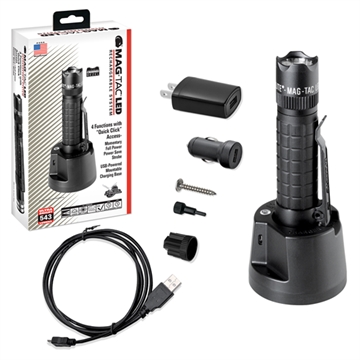 Picture of Maglite Mag-Tac Rechargeable Flashlight System TRM1RA4