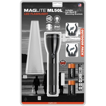 Picture of Maglite ML50L LED Flashlight Adventure Pack ML50L-I2TQG