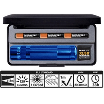 Picture of Maglite XL50 LED 3 AAA-Cell Flashlight XL50-S3117