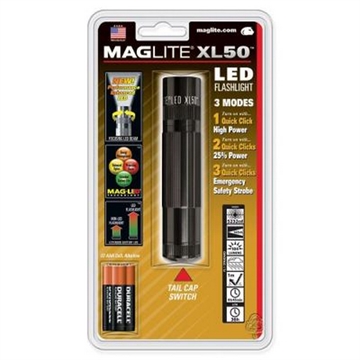 Picture of Maglite XL50 LED 3 AAA-Cell Flashlight XL50-S3016