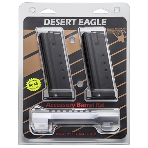 Picture of MAGNUM RESEARCH BBL DESERT EAGLE 50AE 6 BRUSHED CHROME & MAGS BMCP506BC
