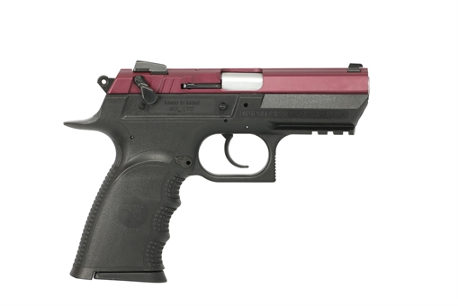 Picture of Magnum Research BE III CMPT 40SW BLACK CHERRY SEMI-COMPACT | TACTICAL RAILBE94133RSL-BKC BE94133RSLBKC