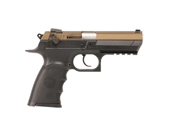 Picture of Magnum Research Baby Eagle III 40 S&W 12+1 4.43" Burnt Bronze Carbon Steel Slide Black Textured BE94133RLBB