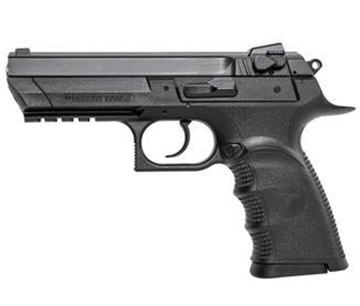 Picture of Magnum Research Baby Eagle III Full Size Handgun 9mm 2 10/rd Magazines 4.43" Barrel Polymer Black BE99003RL