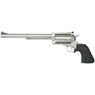 Picture of Magnum Research BFR Long Cylinder Large Frame 460 S&W Mag 5 Shot, 10" Brushed Stainless Steel Barrel, Cylinder & Frame, Black Rubber Grip, Exposed Hammer BFR460SW10