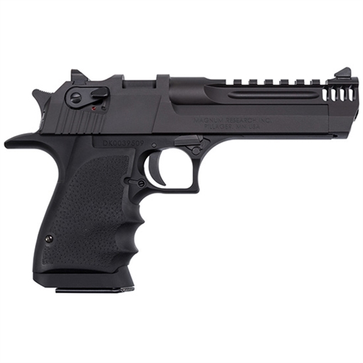 Picture of MAGNUM RESEARCH DESERT EAGLE 50AE 5 LTWT BLK ALUM INT BLEM ZDE50L5IMB