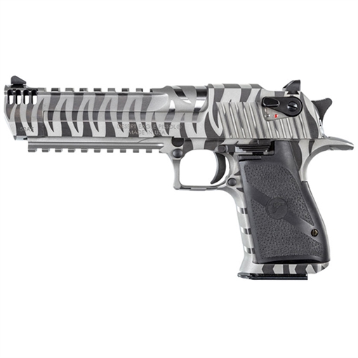 Picture of MAGNUM RESEARCH DESERT EAGLE 50AE 6 WHITE TIGER STRIPE IMB ZDE50WTS