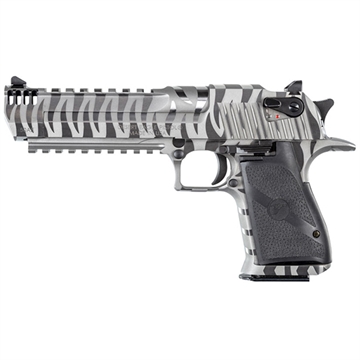 Picture of MAGNUM RESEARCH DESERT EAGLE 50AE 6 WHITE TIGER STRIPE IMB ZDE50WTS