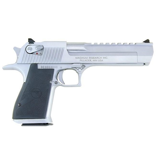 Picture of Magnum Research Desert Eagle Mark XIX Handgun .50 AE 7rd Magazine 6" Barrel Brushed Chrome **BLEM DE50BCU BLEM