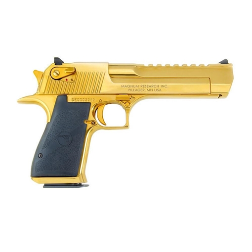 Picture of Magnum Research Desert Eagle Mark XIX Handgun .50 AE 7rd 6" Barrel Titanium Gold - BLEMISHED DE50TGU BLEM