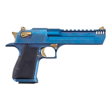 Picture of Magnum Research Desert Eagle Mark XIX Handgun .50 AE 7rd Magazine 6" Barrel Carbo Blue - BLEMISHED DE50CBGU BLEM
