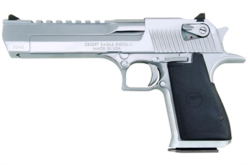 Picture of Magnum Research Desert Eagle Mark XIX Handgun 50AE 7rd Magazine 6" Barrel Polished Chrome **BLEM DE50PCU BLEM