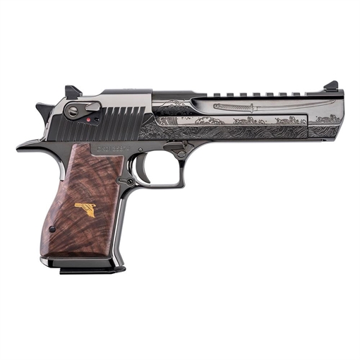 Picture of Magnum Research "Dueling Katanas" Desert Eagle Mark XIX Handgun .50 AE 7rd Magazine 6" - BLEMISHED DE50DKU BLEM