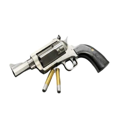 Picture of Magnum Research Exclusive BFR Rolling Thunder Handgun .45-70 Gov't 5rd Capacity 3" Barrel Silver with Black Grips BFR4570-CT