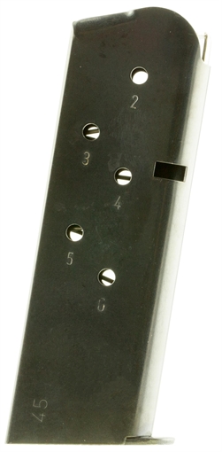 Picture of Magnum Research Desert Eagle 1911 "U" Handgun Magazine Black Steel .45 ACP 6/rd MAG1911-456 MAG1911456