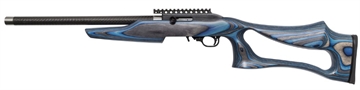 Picture of Magnum Research Magnum Lite SwitchBolt Full Size 22 LR 10+1 17" Black Anodized Carbon Steel/Threaded Barrel, Black w/Integral Scope Base Receiver/ Blue Fixed Thumbhole Stock, Right Hand SSEB22G