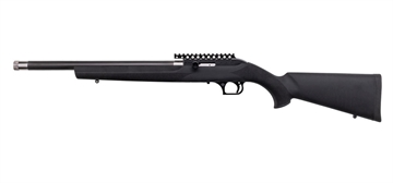Picture of Magnum Research Magnum Lite SwitchBolt 22 LR 10+1 16.50" Black Carbon Fiber Threaded Barrel, Black w/Integral Scope Base Receiver, Black Fixed Hogue OverMolded Stock, Right Hand SSH22GT