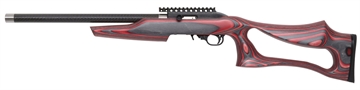 Picture of Magnum Research SwitchBolt Full Size 22 LR 10+1 17" Black Anodized Carbon Steel/Threaded Barrel, Black Integral Scope Base Receiver, Red Fixed Thumbhole Stock, Right Hand SSER22G