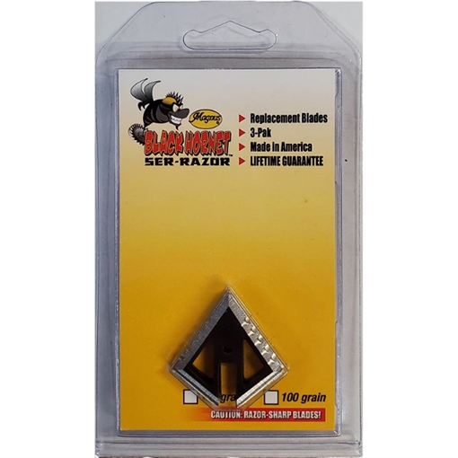 Picture of Magnus Magnus Black Hornet Ser-Razor Replacement Blade 4 Blade 150 gr. BHS150MB