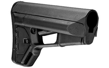 Picture of Magpul MAG370-BLK ACS Carbine Stock Black Synthetic for AR-15, M16, M4 with Mil-Spec Tube (Tube Not Included) MAG370BLK