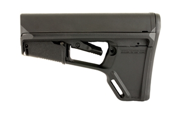 Picture of Magpul MAG378-BLK ACS-L Carbine Stock Black Synthetic for AR-15, M16, M4 with Mil-Spec Tube (Tube Not Included) MAG378BLK