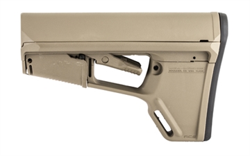 Picture of Magpul MAG378-FDE ACS-L Carbine Stock Flat Dark Earth Synthetic for AR-15, M16, M4 with Mil-Spec Tube (Tube Not Included) MAG378FDE