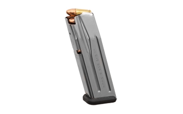 Picture of Magpul Industries Magazine, AMAG 17 SG9, 9MM, 15 Rounds, For Sig P320, Stainless Steel Finish, Silver MAG1464-SST MAG1464SST