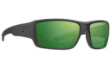 Picture of Magpul Industries Ascent Eyewear, Polarized, Black Frame, Violet Lens, Green Mirror MAG1132-1-001-4050