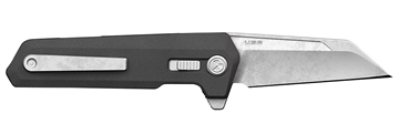 Picture of Magpul Industries Breslau, Folding Knife, 2.94" Wharncliffe Blade, MVN35 MIM Steel, 7.375" Overall Length, Lug Lock, Bead Blasted Finish, Black Polymer Handle MAG1081-BLK