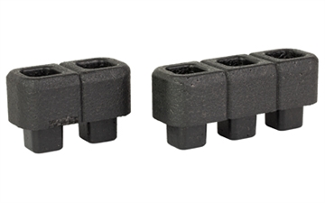 Picture of Magpul Industries DAKA, Block Expansion Kit, Black, Includes (6) 3 Sections, (6) 2 Sections MAG1355-BLK