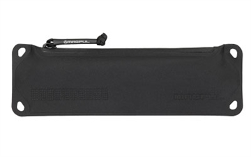 Picture of Magpul Industries DAKA Suppressor Pouch, Fits 5.56 Suppressors, Medium, 10.5"x3.5", Not To Be Used With Hot Suppressors, Reinforced Polymer Fabric, Black MAG876-001