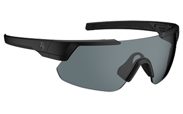 Picture of Magpul Industries Defiant Eyewear, Black Frame with Gray/Red Polarized Lens MAG1044-1-001-1140 MAG104410011140
