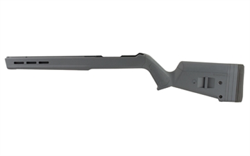 Picture of Magpul Industries Hunter X-22 Stock, Fits Ruger 10/22, Drop-In Design, Gray MAG548-GRY