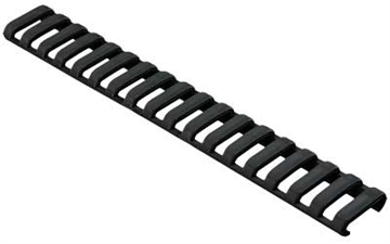 Picture of Magpul Industries Ladder Rail Panel, Fits Carbine Length Picatinny Rail, 18 Slots, Polymer Construction, Black MAG013-BLK MAG013BLK