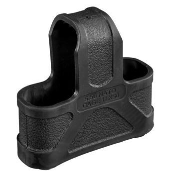 Picture of Magpul MAG001-BLK Original Magpul Made of Rubber w/ Black Finish for 5.56x45mm NATO Mags/ 3 Per Pack MAG001BLK