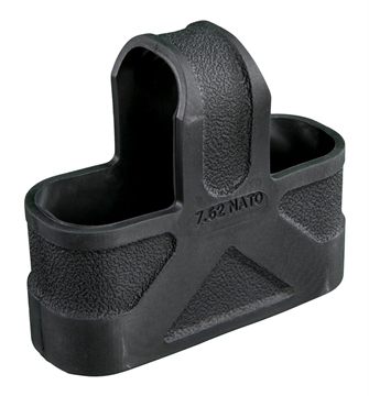 Picture of Magpul MAG002-BLK Original Magpul Made of Rubber w/ Black Finish for 7.62x51mm NATO Mags/ 3 Per Pack MAG002BLK