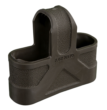 Picture of Magpul MAG002-ODG Original Magpul Made of Rubber w/ OD Green Finish for 7.62x51mm NATO Mags/ 3 Per Pack MAG002ODG