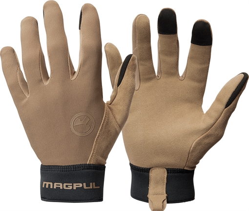 Picture of Magpul MAG1014-251 Technical 2.0 Gloves Coyote Touchscreen Synthetic/Suede 2XL MAG1014251