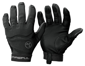 Picture of Magpul MAG1015-001 Patrol 2.0 Gloves Black Nylon/Leather Small MAG1015001