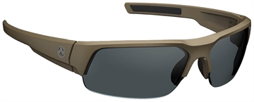 Picture of Magpul HELIX EYEWEAR FDE FRAME W/POLARIZED GRAY LENS MAG1097-1-245-1100 MAG109712451100