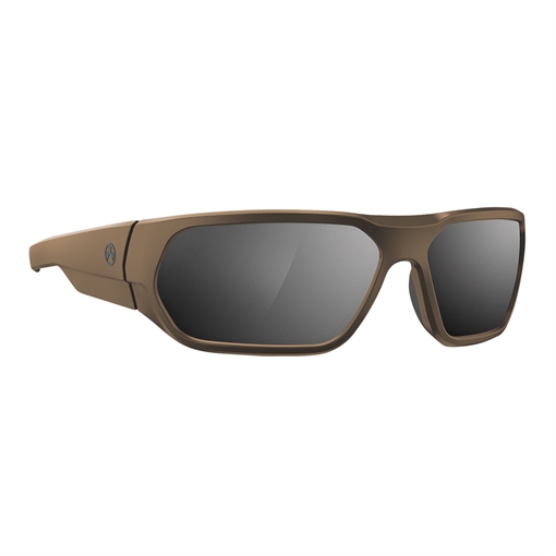 Picture of Magpul Industries Radius Eyewear, Polarized, Flat Dark Earth Frame, Gray Lens/Silver Mirror MAG1145-1-245-1110 MAG114512451110