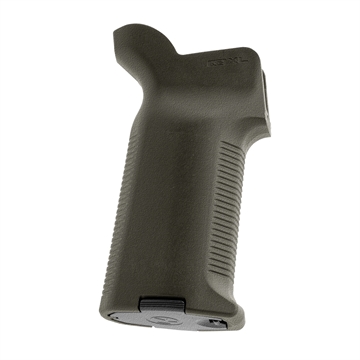 Picture of Magpul Industries MOE K2 XL Grip, Approximately 25% Larger than MOE K2 Grips, More Vertical Angle Provides Optimal Hand Position For Modern Shooting Techniques, Fits AR Rifles, OD Green MAG1165-ODG MAG1165ODG