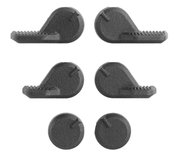 Picture of Magpul ESK Safety Selector Black Polymer for CZ Scorpion EVO 3 Includes Extra Paddles & Mounting Screws MAG1176